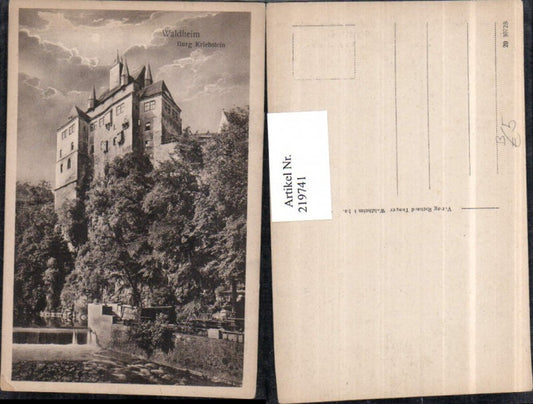 219741,Waldheim Burg Kriebstein