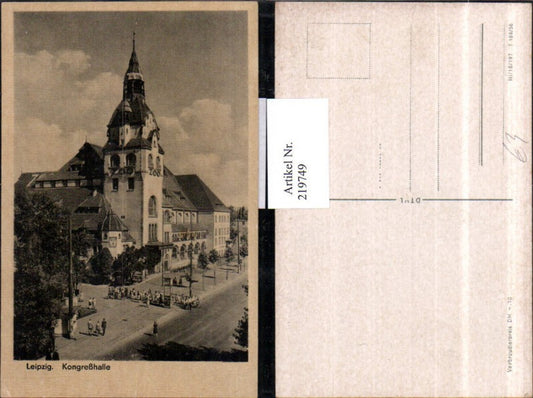 219749,Leipzig Kongresshalle Turm