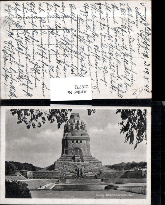 219772,Leipzig Völkerschlachtdenkmal Denkmal
