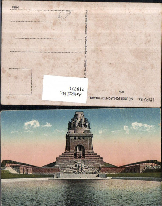 219774,Leipzig Völkerschlachtdenkmal Denkmal