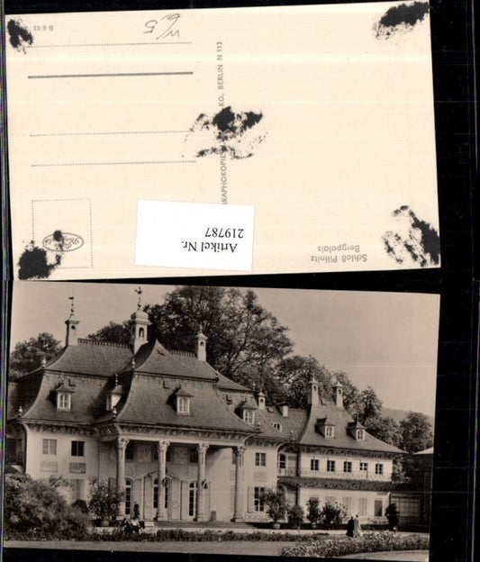 219787,Schloss Pillnitz Bergpalais