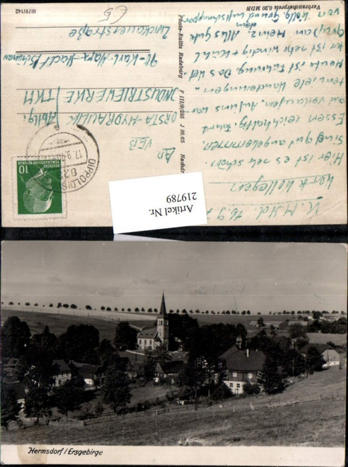219789,Hermsdorf im Erzgebirge Totale