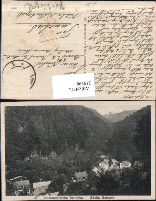 219790,Schmilka Teilansicht i. d. Sächsischen Schweiz