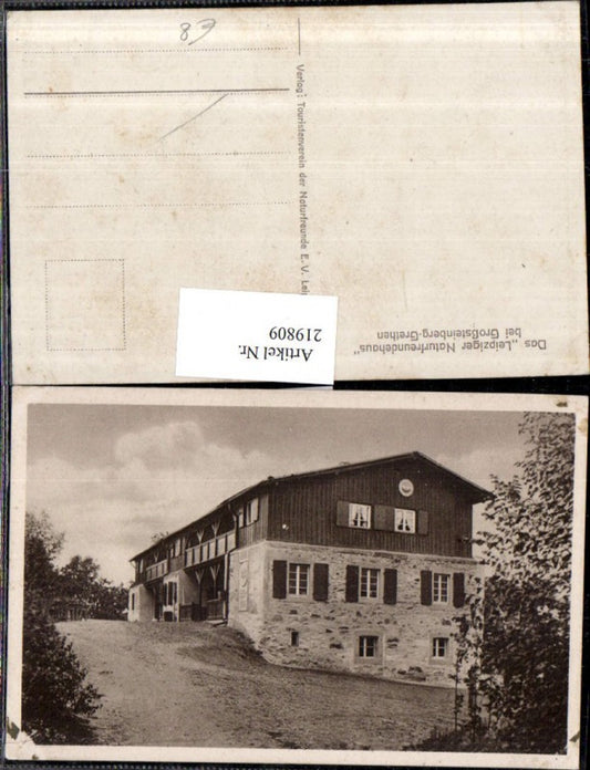 219809,Leipziger Naturfreundehaus b. Großsteinberg-Grethen