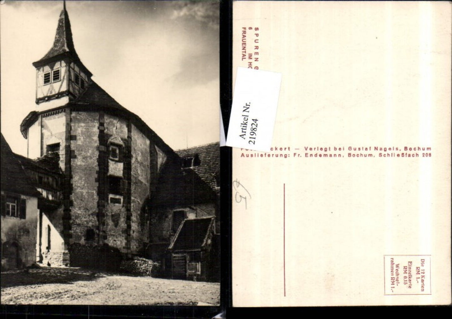 219824,Kloster Frauental Hof b. Creglingen