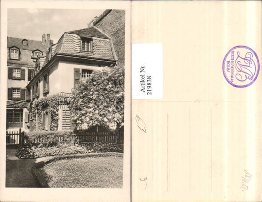 219838,Bonn Beethovenhaus Hausansicht