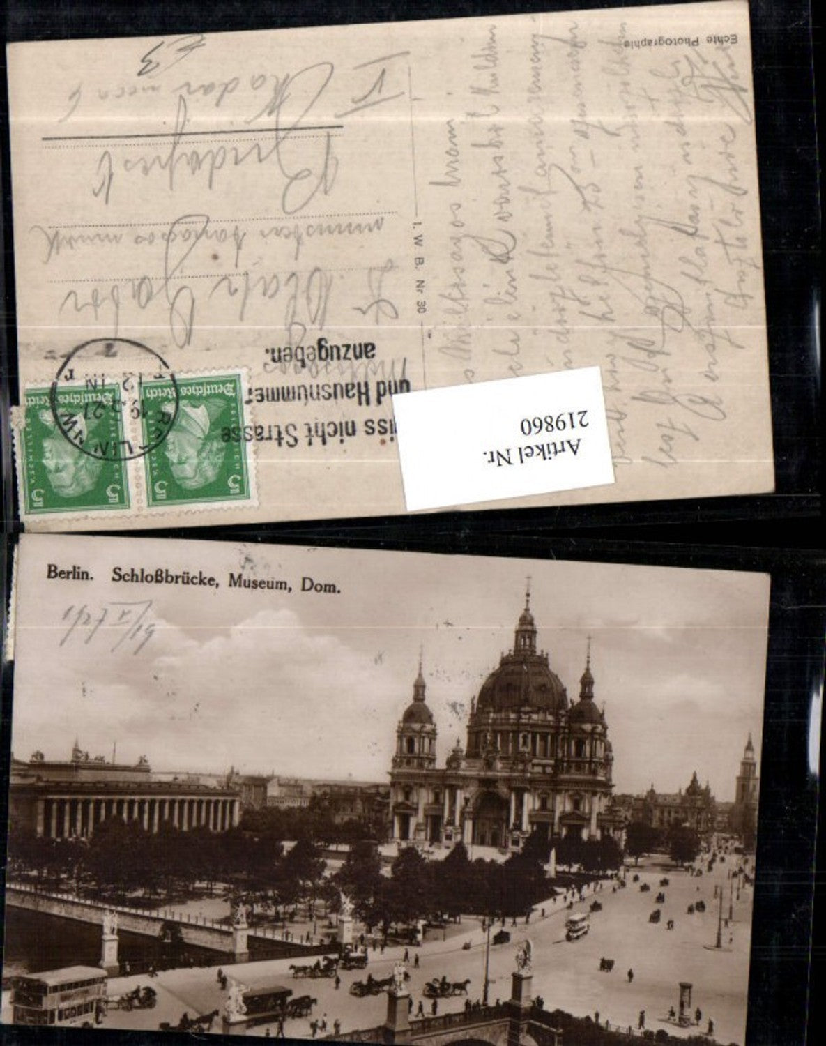 219860,Berlin Schlossbrücke Brücke Museum u. Dom