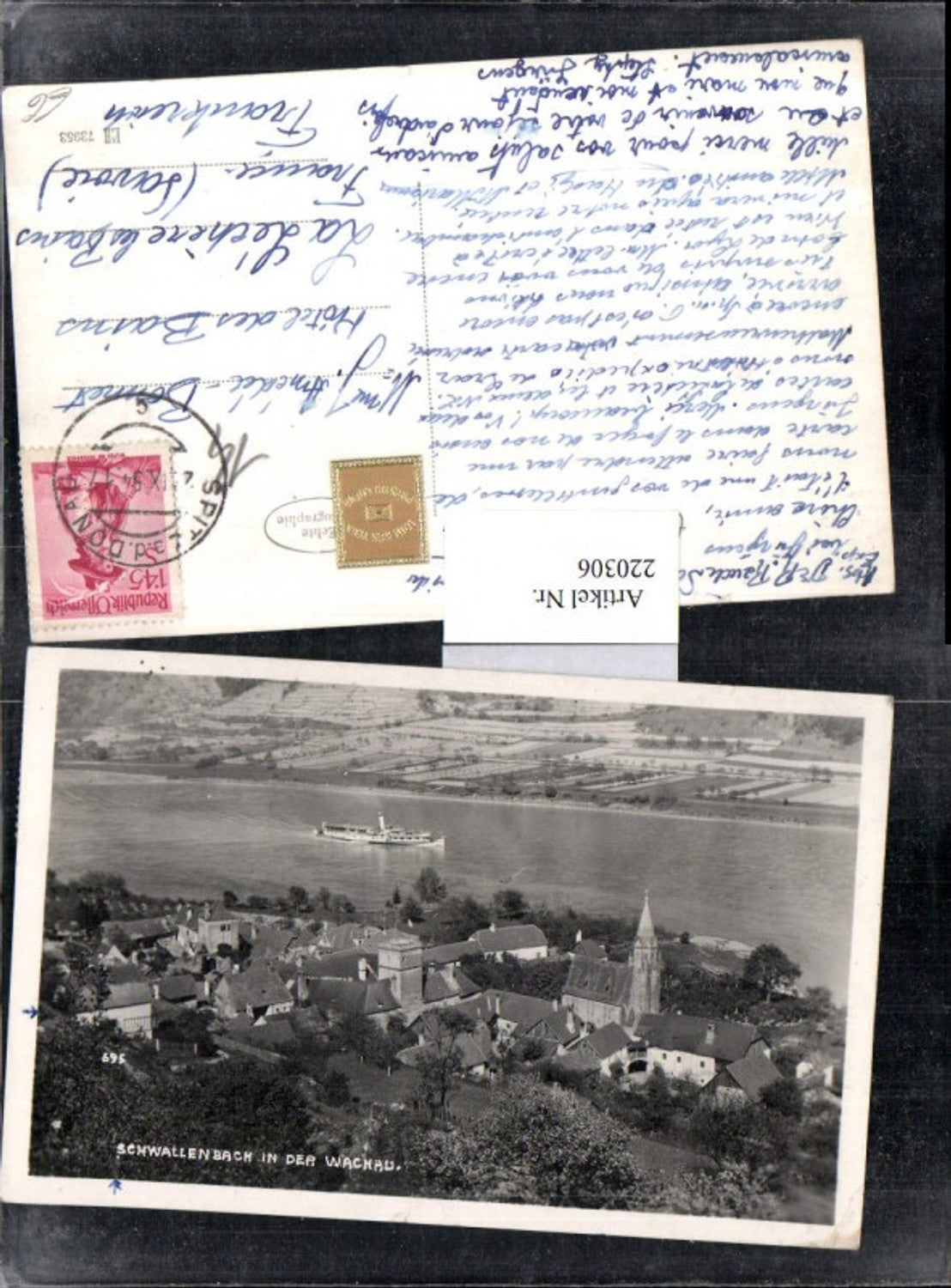 220306,Schwallenbach i. d. Wachau Totale