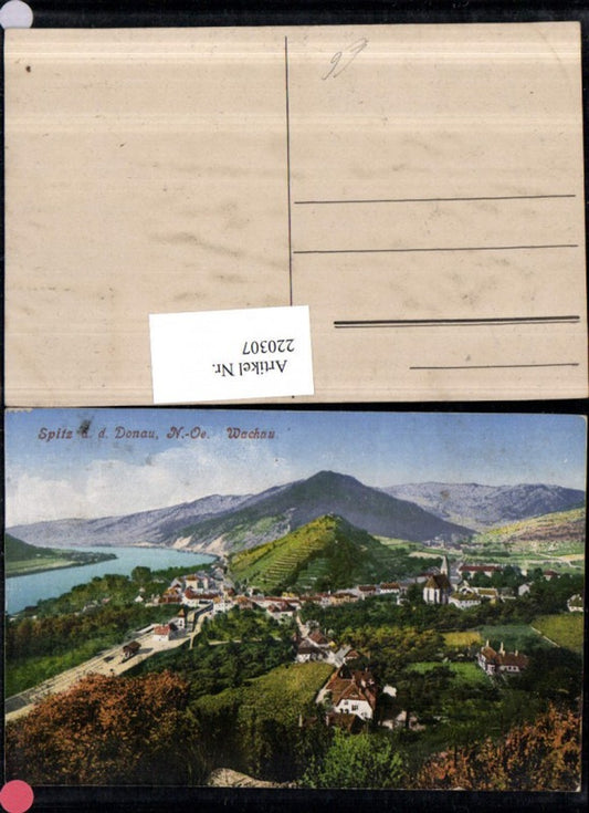 220307,Spitz a. d. Donau Totale i. d. Wachau