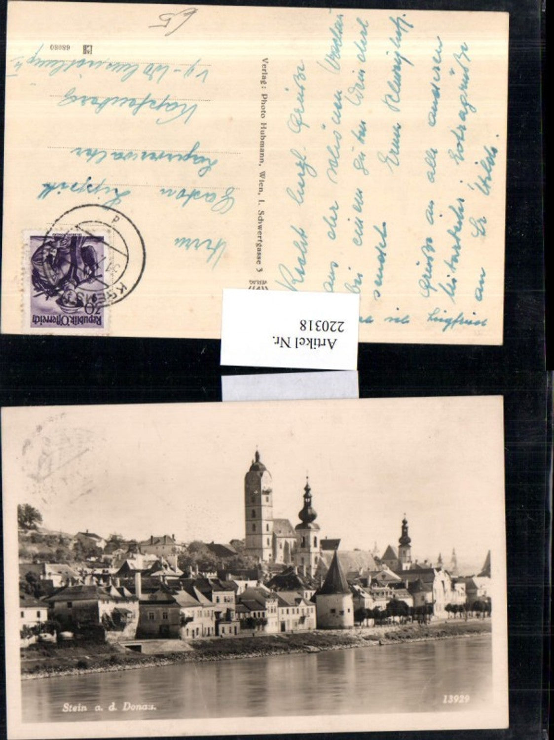 220318,Stein a. d. Donau Teilansicht