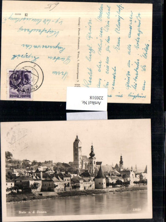 220318,Stein a. d. Donau Teilansicht