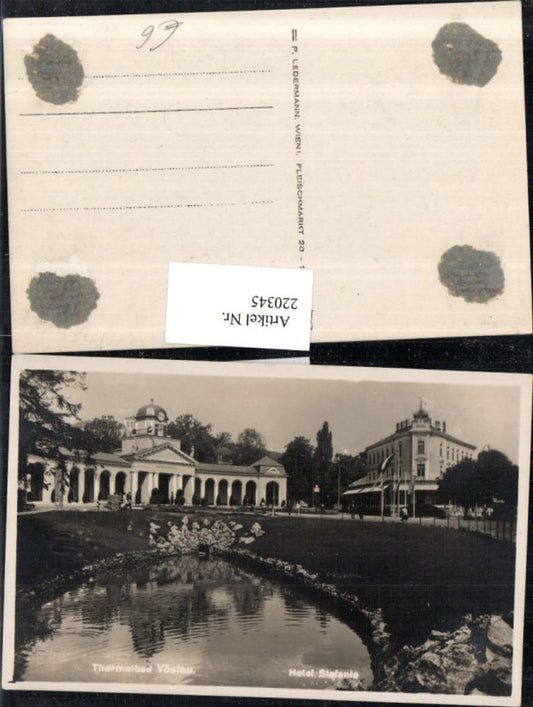 220345,Vöslau Hotel Stefanie Partie