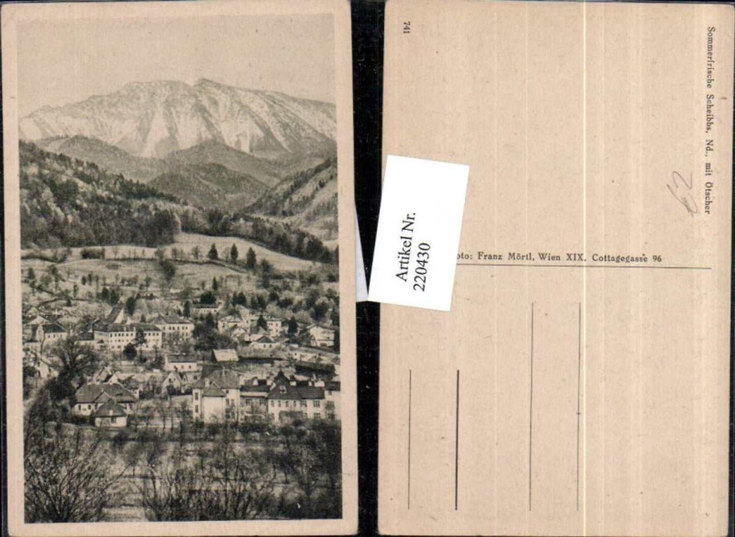 220430,Scheibbs Teilansicht m. Ötscher