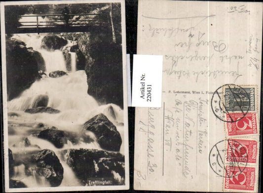 220431,Trefflingfall Wasserfall b. Gaming Tormäuer Brücke