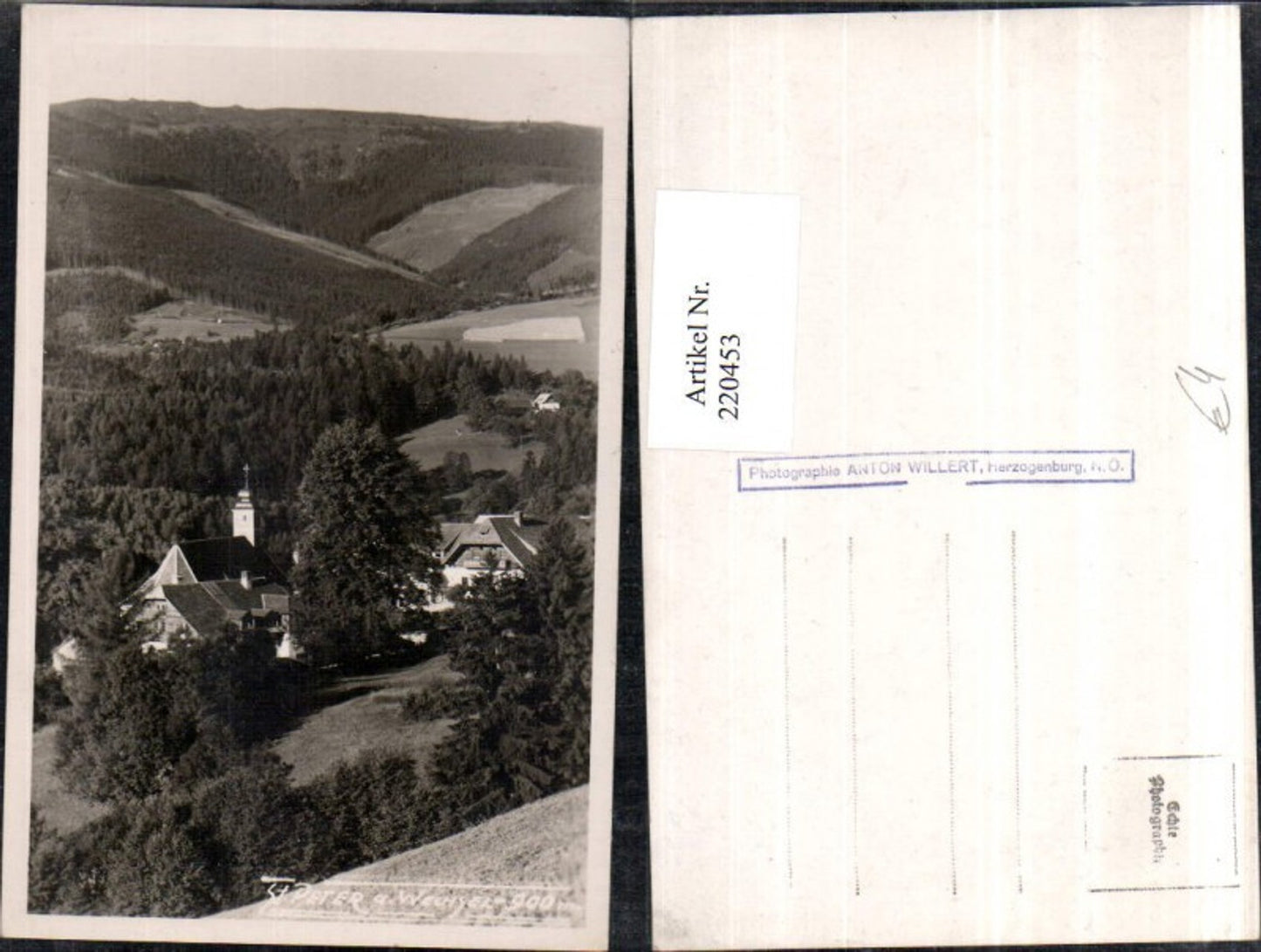 220453,St. Peter a. Wechsel Teilansicht Kirche