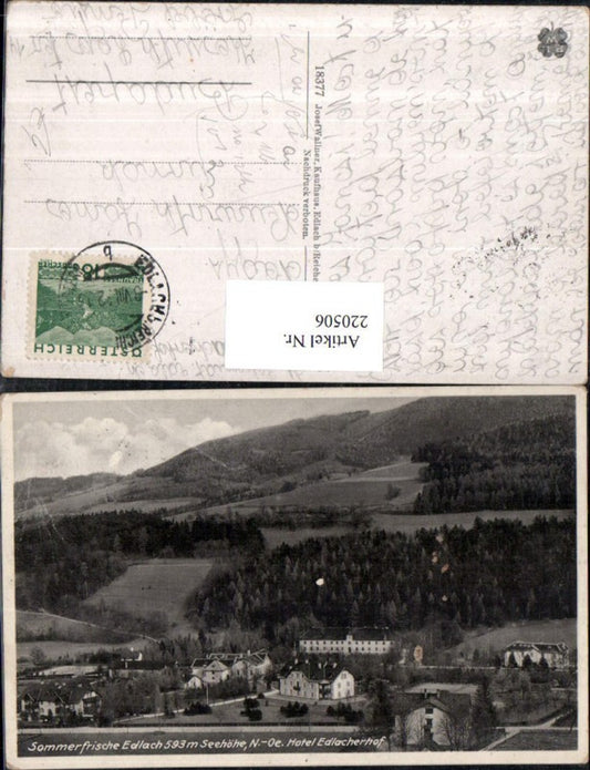 220506,Edlach Teilansicht Hotel Edlacherhof