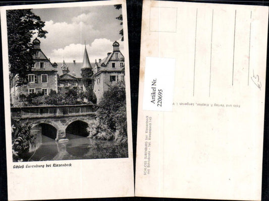 220695,Schloss Surenburg b. Riesenbeck m. Schlosscafe Partie