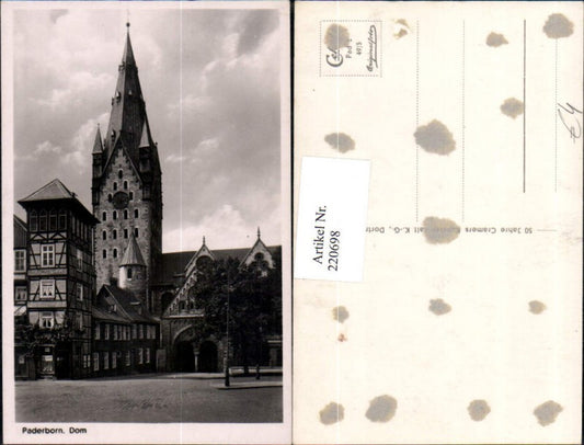 220698,Paderborn Dom Turm