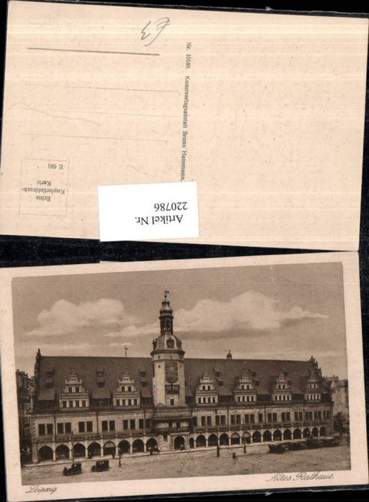 220786,Leipzig Altes Rathaus