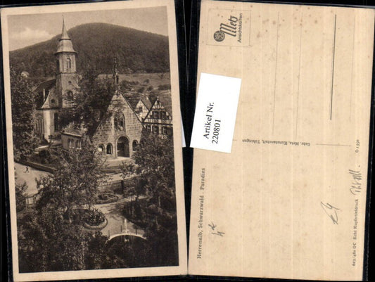 220801, Herrenalb in the Black Forest, Paradise Church Fountain