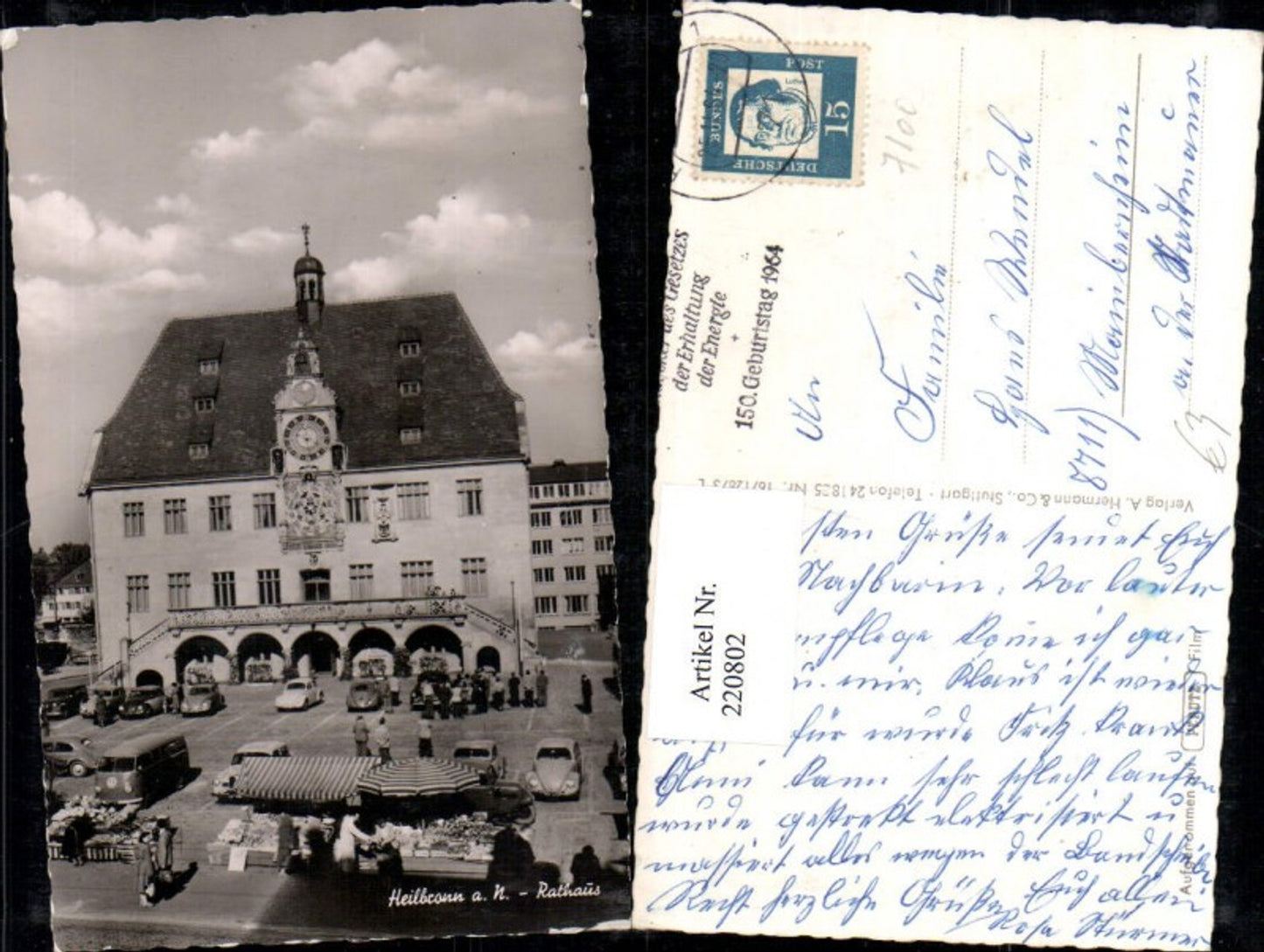 220802,Heilbronn a. Neckar Rathaus Markt