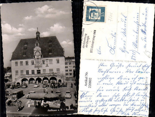 220802, Heilbronn am Neckar, Town Hall, Market Square