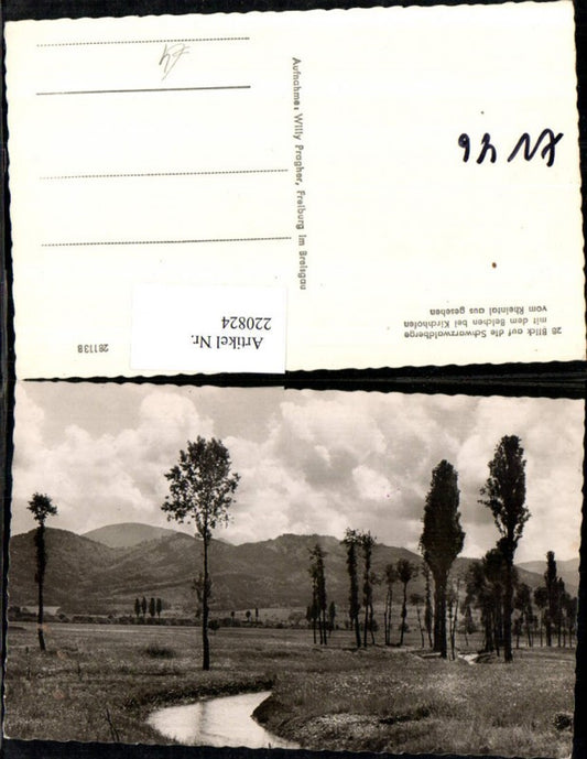220824, View of the Black Forest mountains including the Belchen near Kirchhofen, seen from the Rhine Valley.