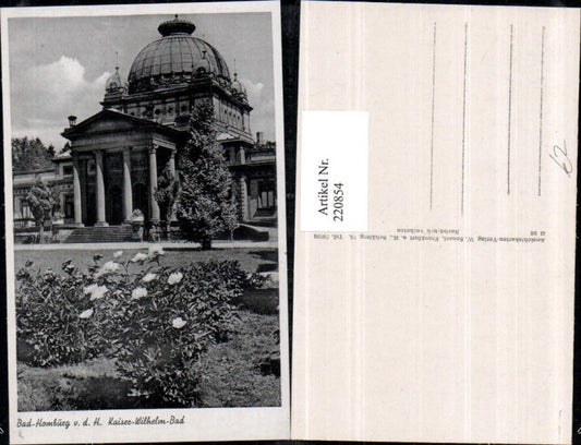 220854,Bad Homburg v. d. Höhe Kaiser-Wilhelm-Bad