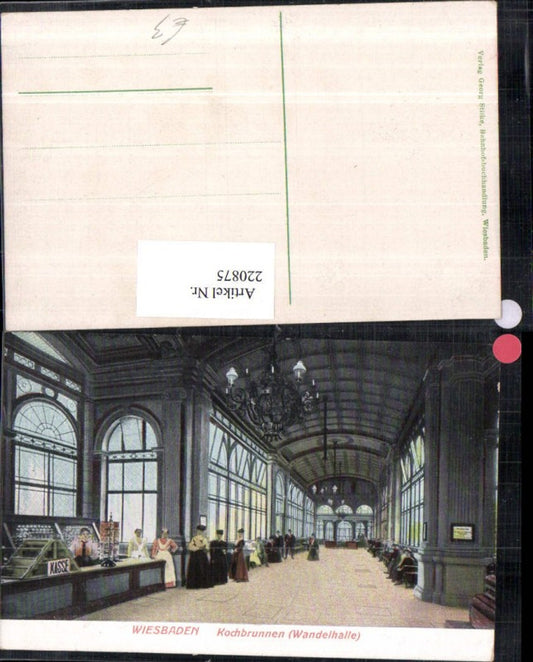 220875,Wiesbaden Kochbrunnen Wandelhalle