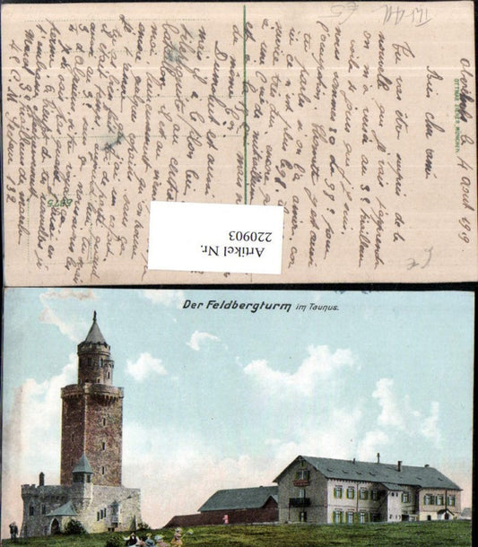 220903,Der Feldbergturm Turm im Taunus