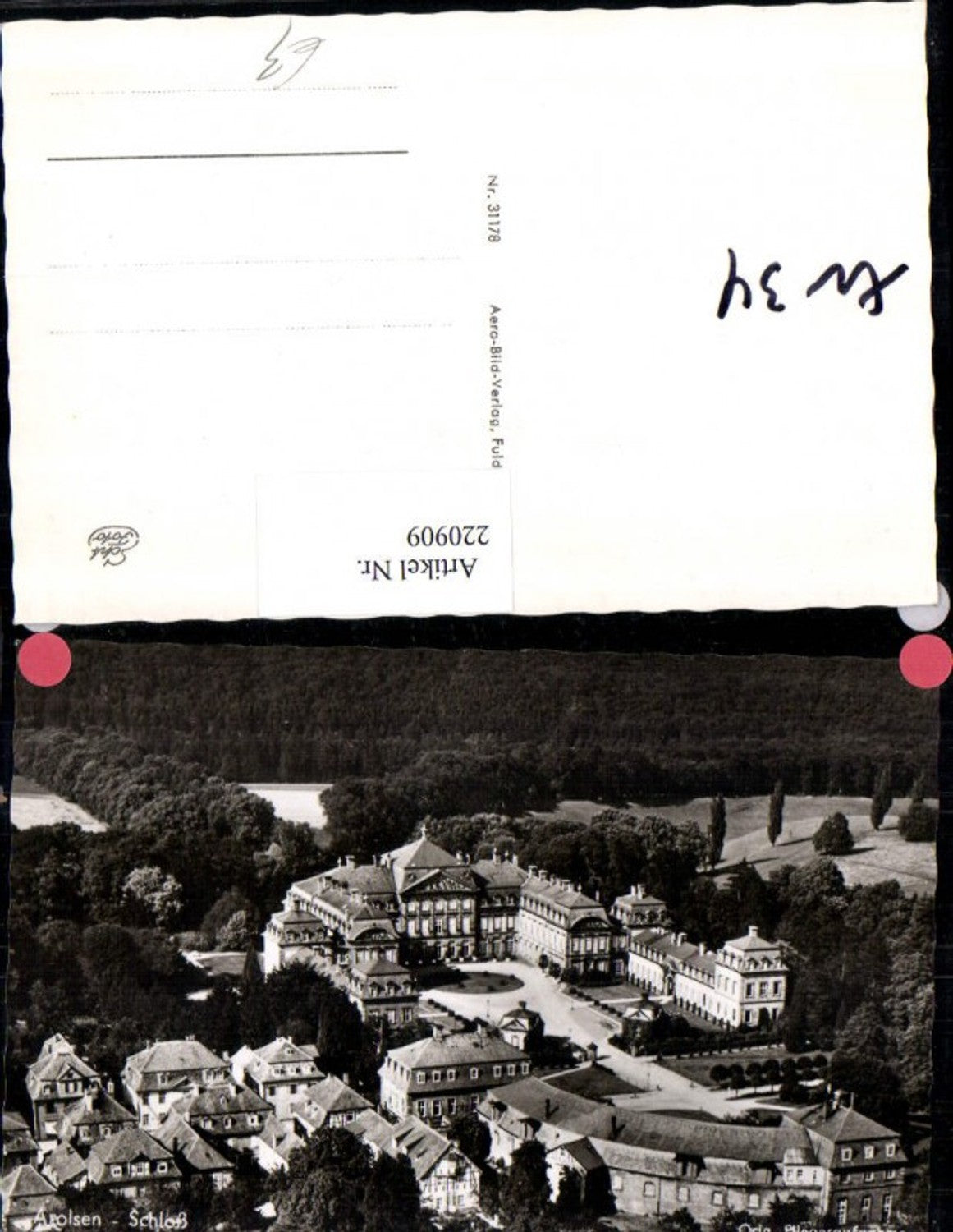 220909,Bad Arolsen Schloss Fliegeraufnahme