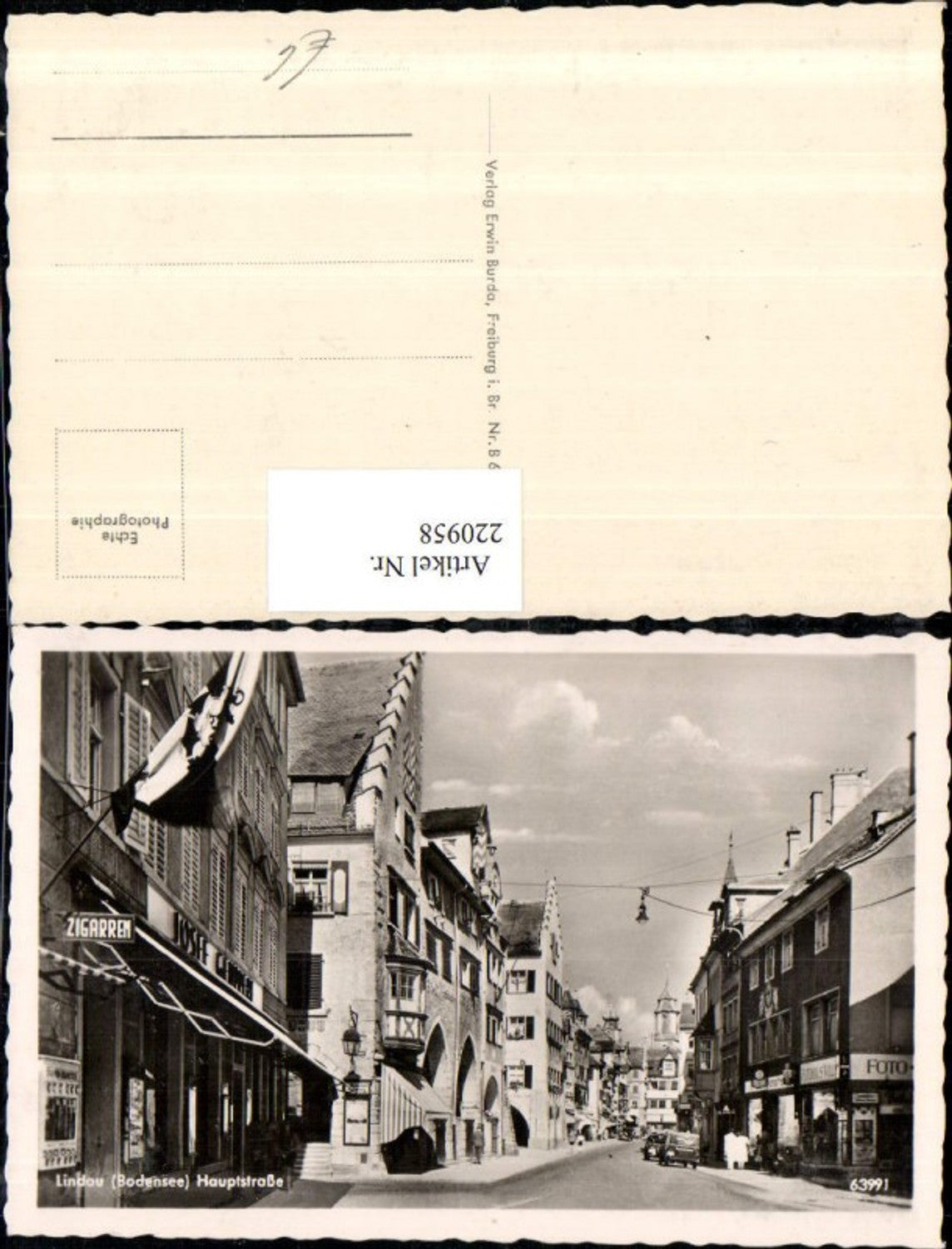 220958,Lindau i. Bodensee Hauptstraße Straßenansicht