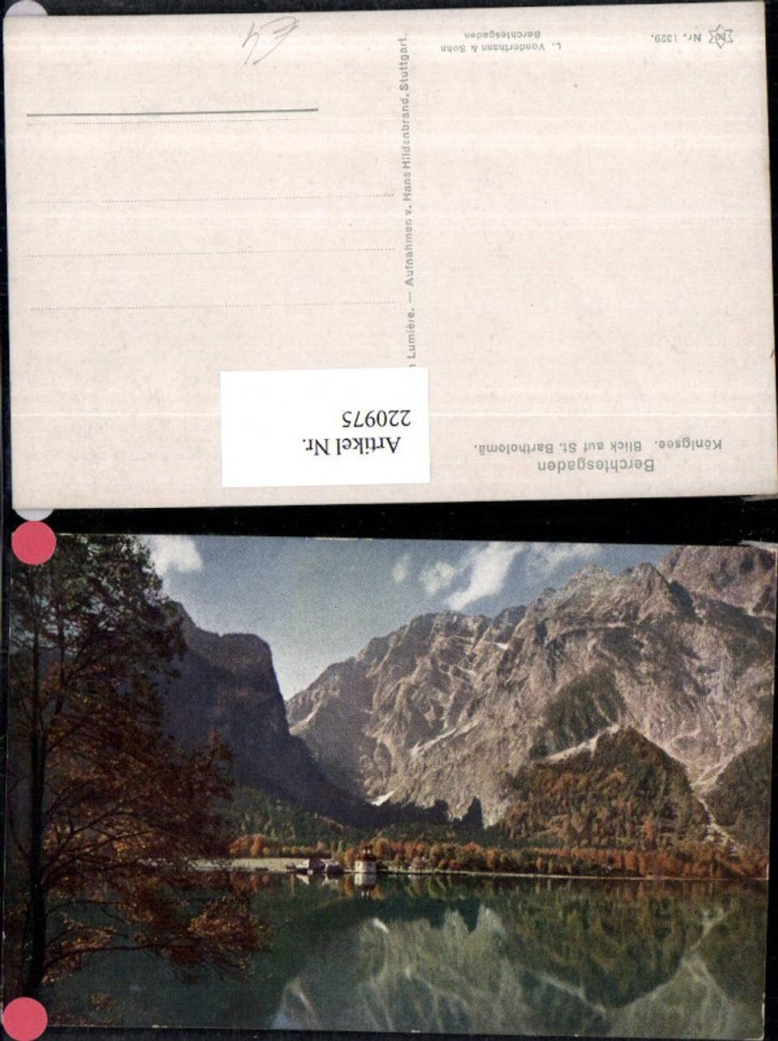 220975,Berchtesgaden Königsee See Blick auf St. Bartholomä pub Novolito 1329