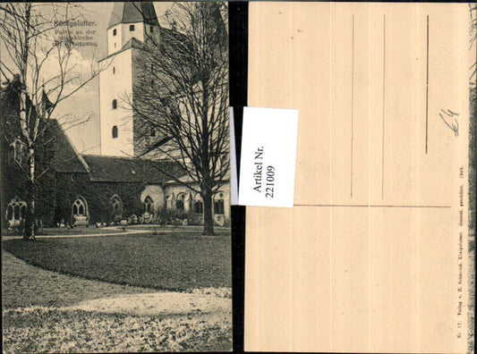 221009,Königslutter Partie a. d. Stiftskirche Kirche m. Kreuzgang