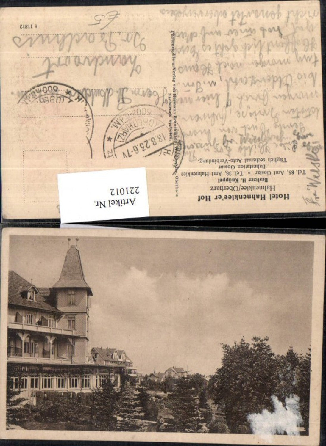 221012,Hahnenklee im Oberharz Hotel Hahnenklee'er Hof