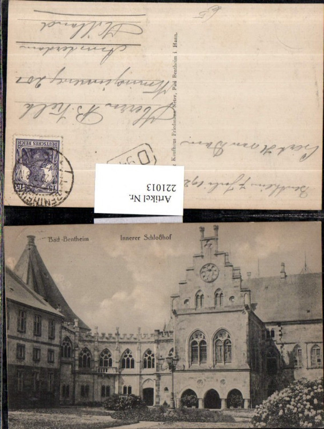 221013,Bad-Bentheim Innerer Schlosshof Hof