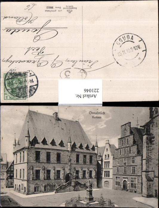 221046,Osnabrück Rathaus Denkmal