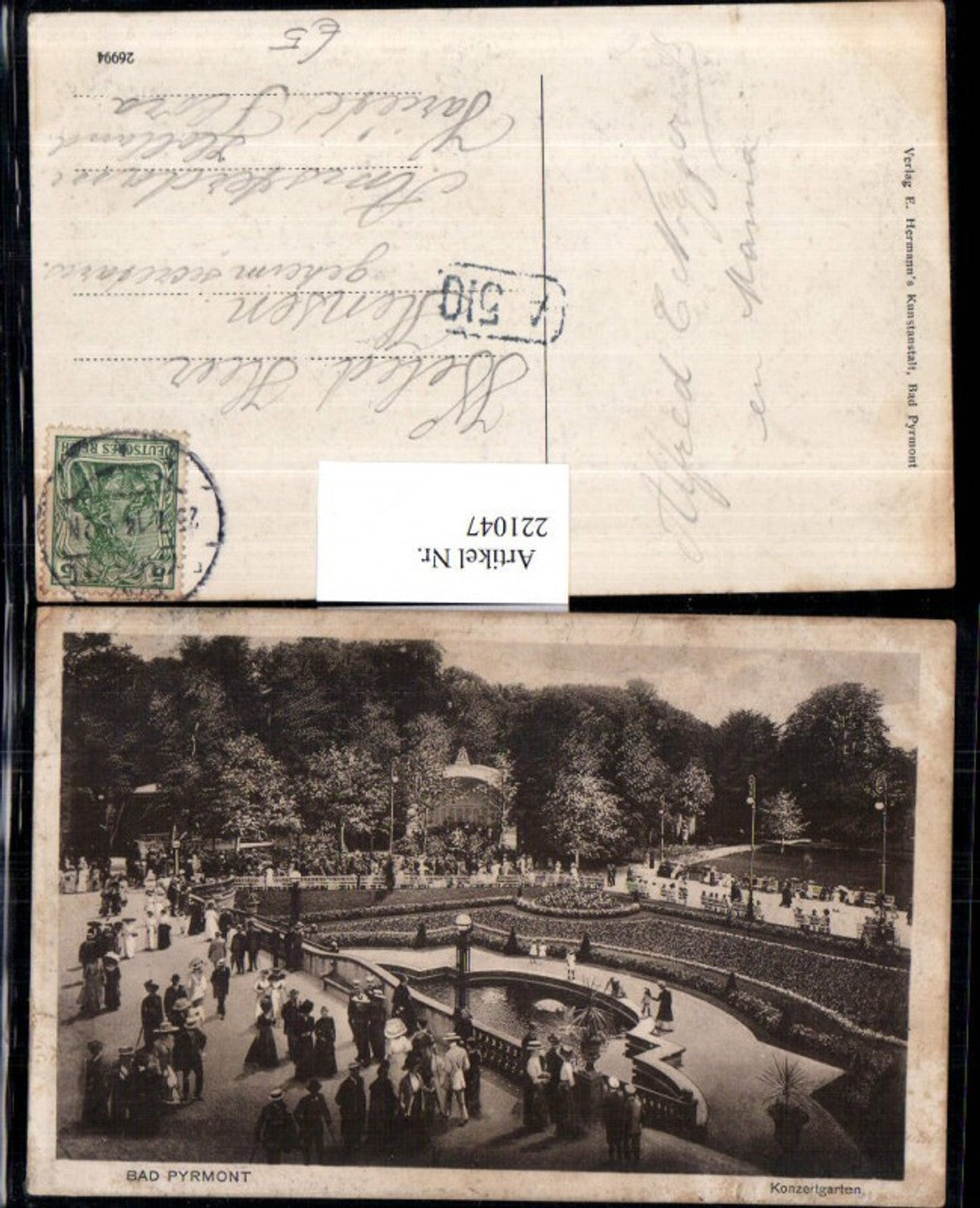 221047,Bad Pyrmont Konzertgarten Garten