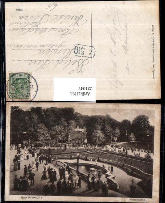 221047,Bad Pyrmont Konzertgarten Garten