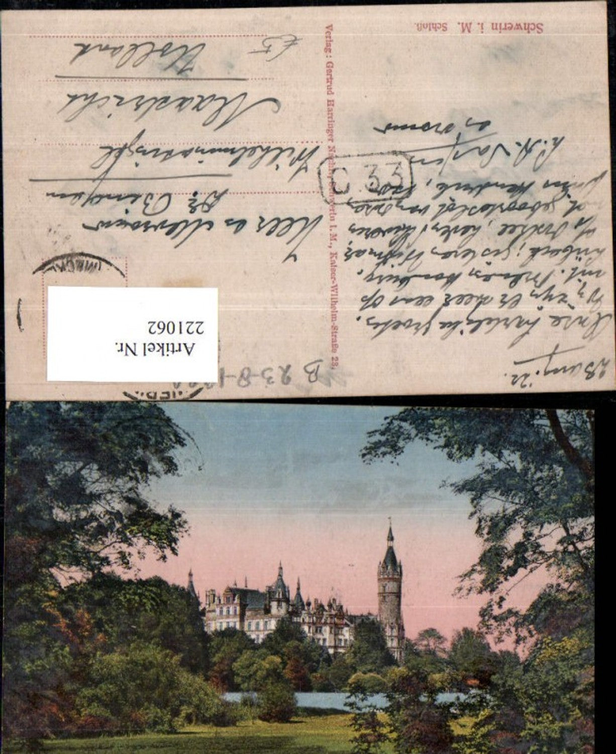 221062,Schwerin Schloss Partie