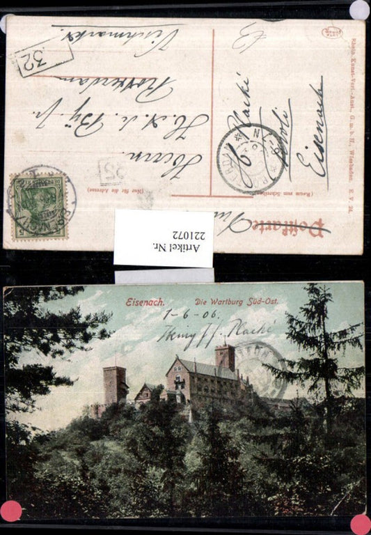 221072,Eisenach Wartburg Burg Süd-Ost