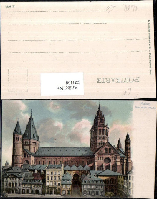 221138,Mainz Dom v. Markt