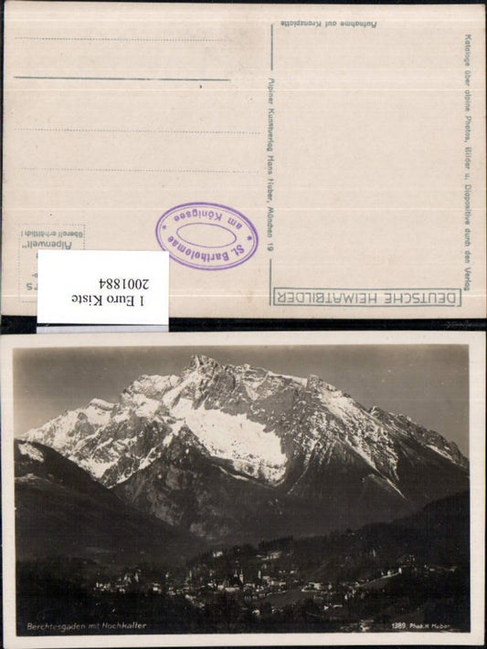 2001884,Berchtesgaden Totale m. Hochkalter