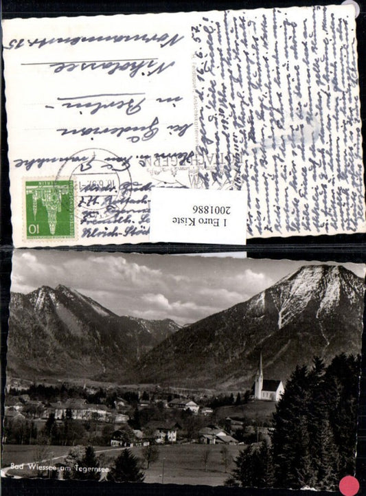 2001886,Bad Wiessee am Tegernsee Teilansicht