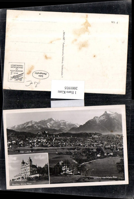 2001935,Salzburg Totale v. Maria Plain Basilika Kirche