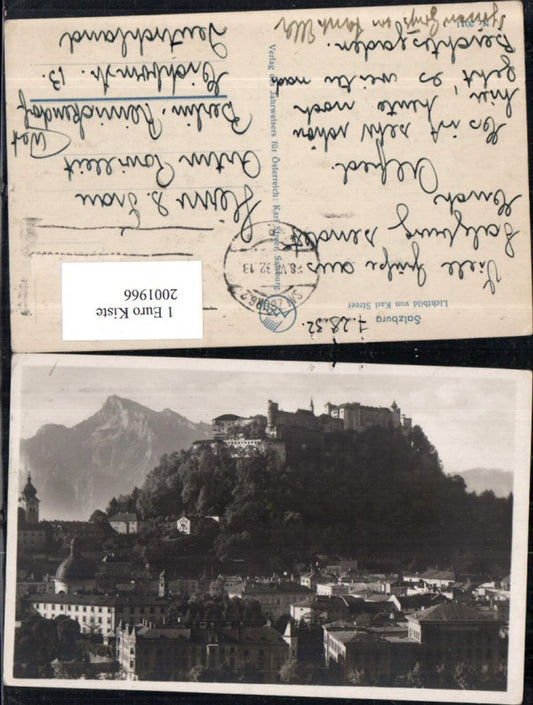 2001966,Salzburg Teilansicht Festung
