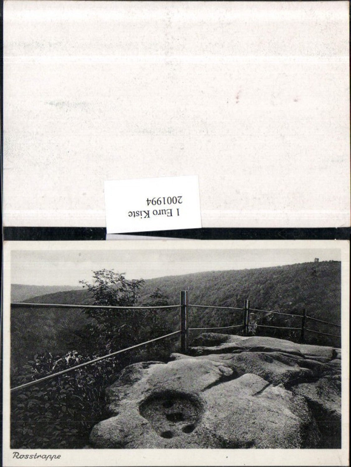 2001994,Rosstrappe Roßtrappe b. Thale Treseburg u. Wienrode Partie