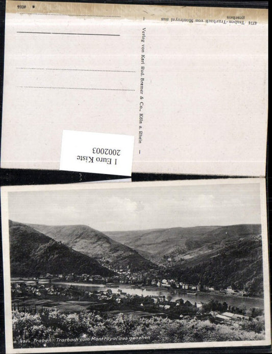 2002003,Traben Trarbach vom Montroyal aus gesehen Totale