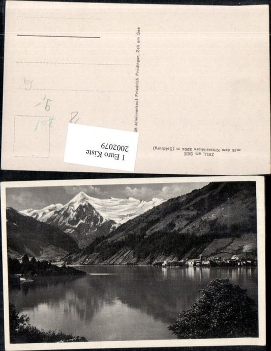 2002079,Zell am See m. d. Kitzsteinhorn Bergkulisse