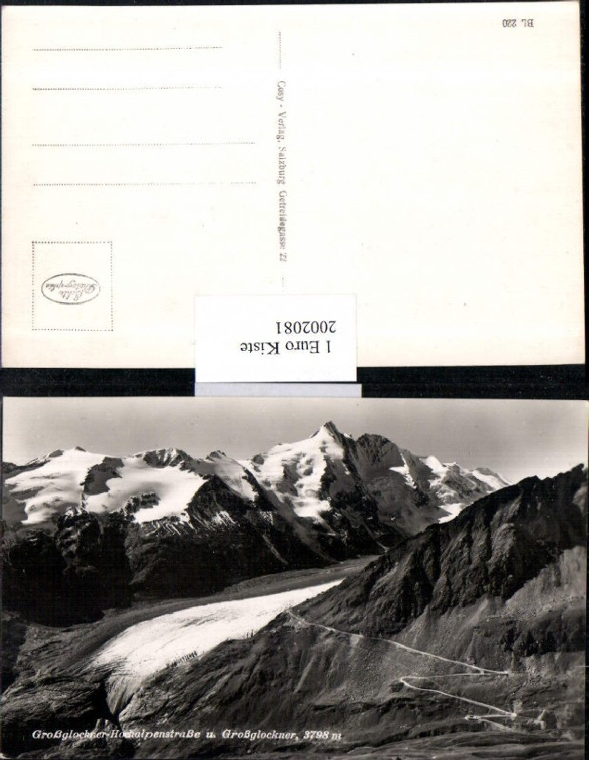 2002081,Großglockner Hochalpenstraße u. Großglockner Bergkulisse